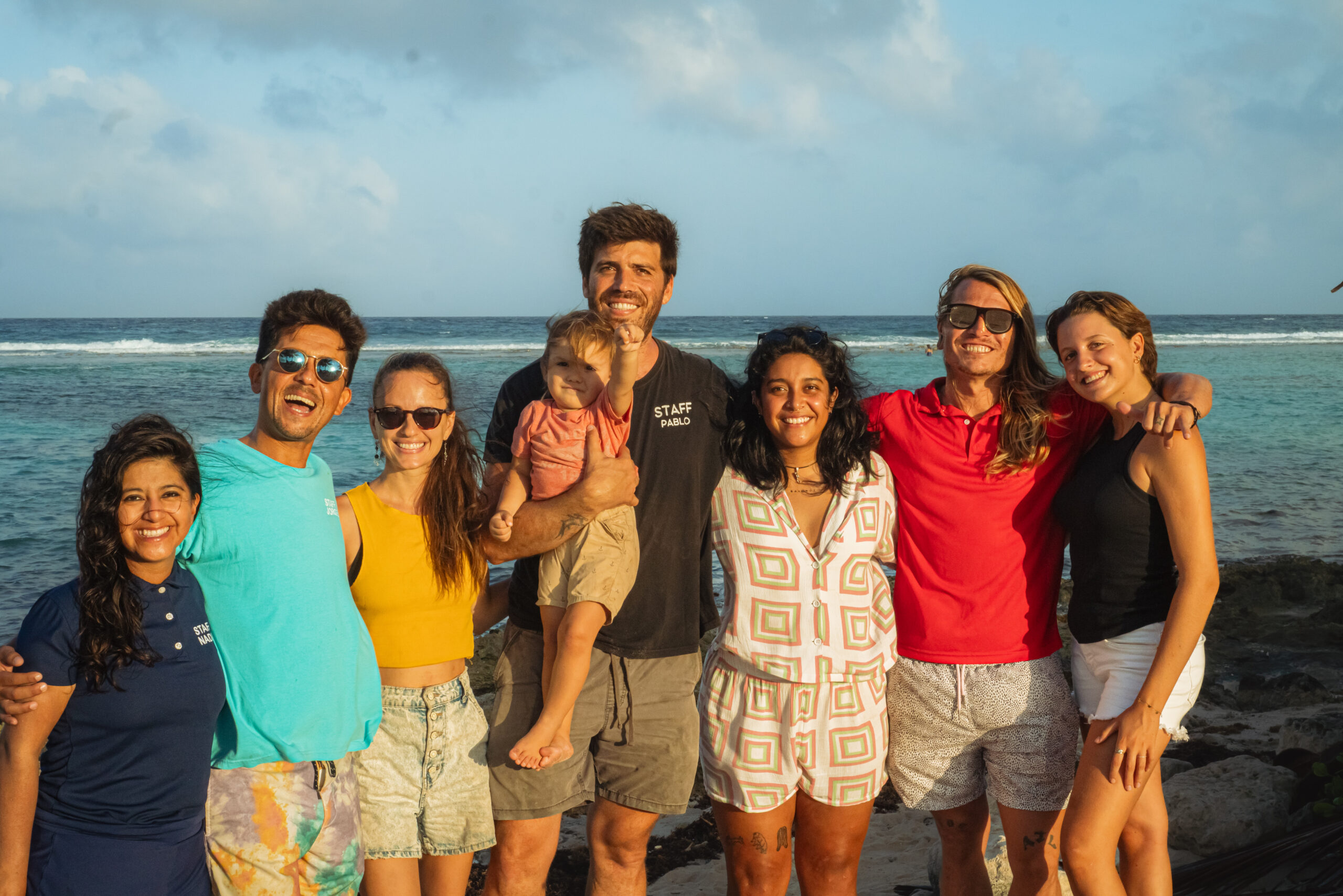 Team at Takata Experience in Mahahual