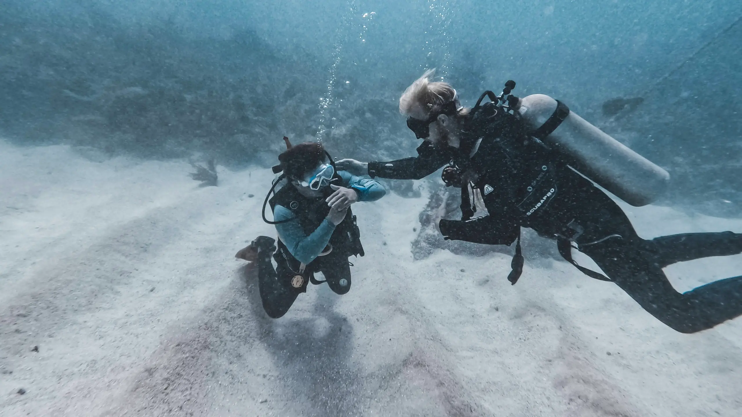 Divemaster candidate skills demonstration